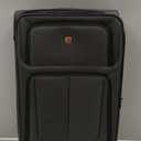 SwissGear Sion Softside Expandable Luggage with Spinner Wheels, Dark Grey, 2-Piece Set (21/25)