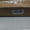 Lazblinds No Drill TDBU Cellular Shades, 36" W x 48" H, White