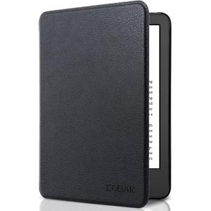 CoBak Case for All New 6 Inch E-Reader 2024 and 2022 (11 Generation) - PU Leather Smart Cover, Auto Sleep and Wake, not Compatible with Kobo Clara