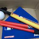 Franklin Sports MLB Adjust-A-Hit T-Ball Set Blue/Red, 5-18 Years Includes Tee, Ball, & Bat