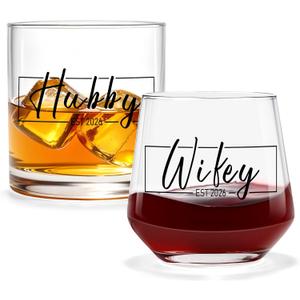 YENCHORN Wedding Gifts for Couples Mr and Mrs Gifts Wedding Gift for Newlyweds Bridal Shower Gift for Bride and Groom Just Married Presents for Hubby and Wifey Newly Wed Presents for Him and Her