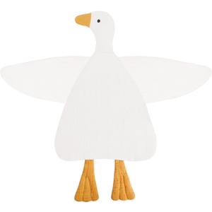 Baby Toys Lovey Blanket Soft Duck Toys for Newborn Essentials 0-6 Months, Sensory Stuffed Animal Security Blanket for Boys and Girls (Duck-White)