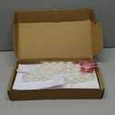 Under Bed Blocker for Pets, Gap Bumper for Under Bed, Stop Things Going Under Bed or Sofa Couch, Toys Blocker for Cats Dogs, Easy to Install, Total 7" Height 90" Length, White