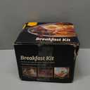 SHINESTAR 6-Piece Griddle Breakfast Kit for Blackstone - Complete Set of Griddle Accessories Including Pancake Batter Dispenser, Bacon Press, and Egg Rings