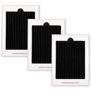 SEISSO Refrigerator Air Filters Replacement Compatible with Frigidaire PAULTRA Pure Air Ultra, EAFCBF Air Filter for Electrolux - Reduce Odors with Activated Carbon Technology - Part 242061001-3 Packs