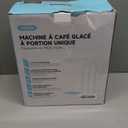 Hot & Iced Coffee Maker with Magnetic K-Pod Organizer (Pods Not Included), Stores 10 Pods, 4-5 Cups Coffee Maker & Single-serve Brewer for K Cup & Grounds, 40oz Removable Water Tank, Black