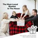 Super Blanky Wearable Blankets for Women and Men, Graduation Day Gift for Her, Fathers Day Gift, Wife Birthday Gifts Ideas