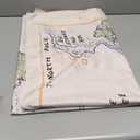 7x5ft Fabric Happy Birthday Bear Home Map Photography Backdrops for Kids 1st Birthday Background 100 Acre Woods Bear Backdrop