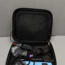 Professional Dog Clippers for Grooming - 2 Speed Pet Grooming Kit for Thick Curly Matted Coats - Low Noise Heavy Duty Cordless Hair Trimmer with Detachable Metal Blade for Animal/Pet/Horse (Blue)