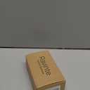 Ravinte 10 Pack (5 Pairs) 1/2" Overlay Cabinet Hinges, Self-Closing Semi-Concealed Face Mount, Antique Brass Decorative Hardware with Door Bumpers for Kitchen & Cupboard Doors