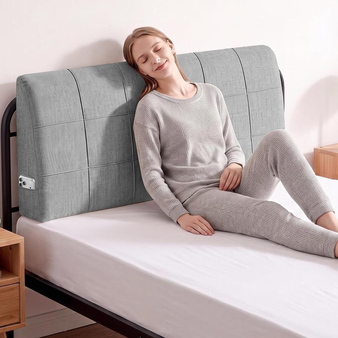 Twin Headboard Only, Memory Foam Bed Headboard,No Assembly Required