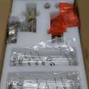 Hardwired Gold Wall Sconces Set of 2, Modern Bathroom Sconces Wall Lighting Vanity Light Fixtures with Clear Glass, Brushed Brass Wall Decor Lights for Mirror Living Room Bedroom Hallway Stairwell