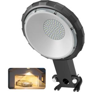 Karjoefar LED Barn Light, Dusk to Dawn Outdoor Lighting with 100W 10000LM 5000K Warm Light, IP65 Waterproof Outdoor Security Flood Lights for Garage Yard Street Warehouse Use
