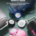 Belkin Apple AirTag Secure Holder with Key Ring - Durable, Scratch-Resistant Case with Open Face & Raised Edges - Protective AirTag Keychain Accessory for Keys, Pets, Luggage, & More - Black