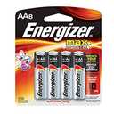 Energizer Max Alkaline AA Batteries 8 ea