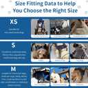 Dog Wheelchair for Back Legs - Lightweight Adjustable Rear Wheels Mobility Cart for Disabled & Senior Dogs, Hind Legs Support