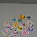 Set of 40 Random Positive Affirmations Iron on Patches, Colorful Inspirational Phrase Words Embroidered Patches for Backpacks Clothes Hats Jackets
