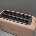 bella 4 Slice Slim Toaster, Fits-anywhere™ Kitchenware, 6 Setting Shade Control with Reheat & Cancel Buttons, Fits Sourdough, 10” Long Slot, Anti Jam & Auto Shutoff, 900 Watt, Blossom