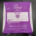 Poise Daily Liners, Incontinence Panty Liners for Bladder Leaks, 2 Drop Very Light Absorbency, Long Length, 176 Count of Pantiliners (4 Packs of 44), 