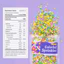 2 x Easter Sprinkles for Cake Decorating Edible Rainbow Confetti Yellow Green Blue Pastel Sprinkles Mix 7 ounce for Cookies Chocolate Ice Cream Cupcake Topper (EXP 12/17/26)