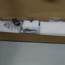 Tassuowell Picture Light Battery Operated with Remote, 3CCT Dimmable Picture Light for Paintings, Black Rechargeable 24 inch Battery Operated Wall Sconce for Art Lighting Gallery Portrait Artwork