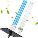 COOSPIDER 18W HVAC UV Light, Air Purifier for Whole House, UVC Light in Duct for AC Duct, with 1 Spare Bulb, 253.7nm Wavelength Ozone Free 110V (CTUV-D18)