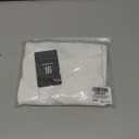 SUUKSESS Women Sexy Mesh Sheer Crop Tank Tops Sleeveless Ruched Going Out Tops (Medium, Snow White)