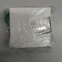 Small Floral Travel Jewelry Case - Hard Shell Makeup Organizer Pouch with Gold Zipper, Vintage Botanical Design, Compact Square Storage for Earbuds, Coins, and Accessories (Midnight Blue)