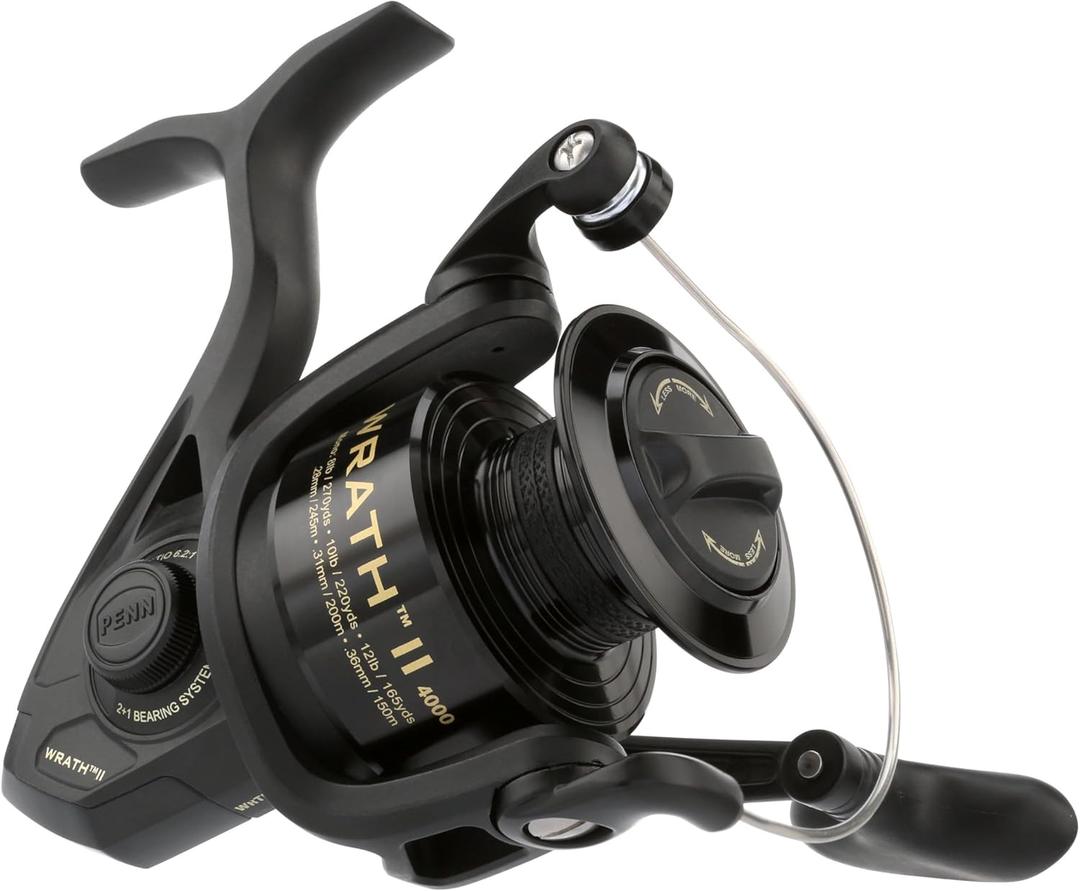 PENN Wrath II Spinning Fishing Reel (4000)
