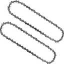 2PC 8 Inch Pole Saw Chain for RYOBI P2580 / P2508BTL / P2510 / P4360 / P4361, 8" Pruning Chainsaw Replacement Chain for RYOBI P5453 / P5452BTL