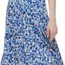 Jessica Howard Women's Printed Knit Jersey Fit & Flare Short Sleeve-Desk to Dinner 8P