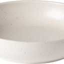 Casafina Ceramic Stoneware Soup & Pasta Bowl - Pacifica Collection, Vanilla | Microwave & Dishwasher Safe Dinnerware | Food Safe Glazing | Restaurant Quality Tableware