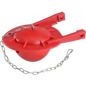 Korky 2021BP G-Max Flapper For TOTO Toilet Repairs - Large 3-Inch Flapper - Easy to Install - Made in USA (Red)