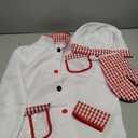 Career Day Costume for Kids Chef Costume for Boys Girls Cooking Play Halloween 100th day of School