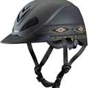 Troxel Rebel Turquoise Rose Helmet (Small (6 5/8 - 7), Navajo)