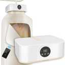 Portable Clothes Dryer - Mini Portable Dryer Machine for Laundry Apartments and Travelling, Hotel Room, Classic White