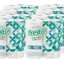 Amazon Brand - Presto! Flex-a-Size Paper Towels, Huge Roll, 6 Count = 19 Regular Rolls, 158 Sheets per Roll
