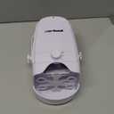 Bubble Machine, 3-in-1 Bubble Maker, Automatic Bubble Blower with 3 Bubble Wands, 8000+ Colorful Bubbles for Kids Toddlers, Operated by Plug-in or Batteries for Indoor Outdoor Birthday Party (Milk-white)