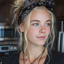 Huachi 12 Pack Bow Headbands for Women Headwraps Hair Band Knotted Headband Rabbit Ears Stretchy Turban Head Wraps Fashion Head band Sport Cute Hair Accessories (Bohemian colors)