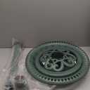 VIVOHOME Bird Bath for Outside, Polyresin Pedestal Bird Baths for Outdoor, Garden, 28 Inch Height Weather-Resistant Birdbaths with 20" Bowl