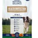 Natural Balance Health Protection Dry Dog Food  Whole Body Health, Easy on Digestion Dog Food Made with Lamb, Brown Rice & Pumpkin for Dogs - 4lbs. (EXP 03/17/27)