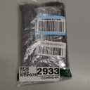 5 Yards Metallic Floral Lace Ribbon Stretch Tulle Lace Trim Elastic Nigerian African Fabric Width 7 Inch for DIY Craft Jewelry Making Clothes Accessories Gift Wrapping Wedding Party Decor (Purple)