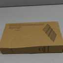 Yieach 4 Pack Adjustable Narrow Spice Rack for Drawer - Expandable From 9" to 17.7" - Acrylic Drawer Seasoning Organizer,Tiered Clear Spice Tray for Spices,Condiment,Nail Polish and Jar Organization