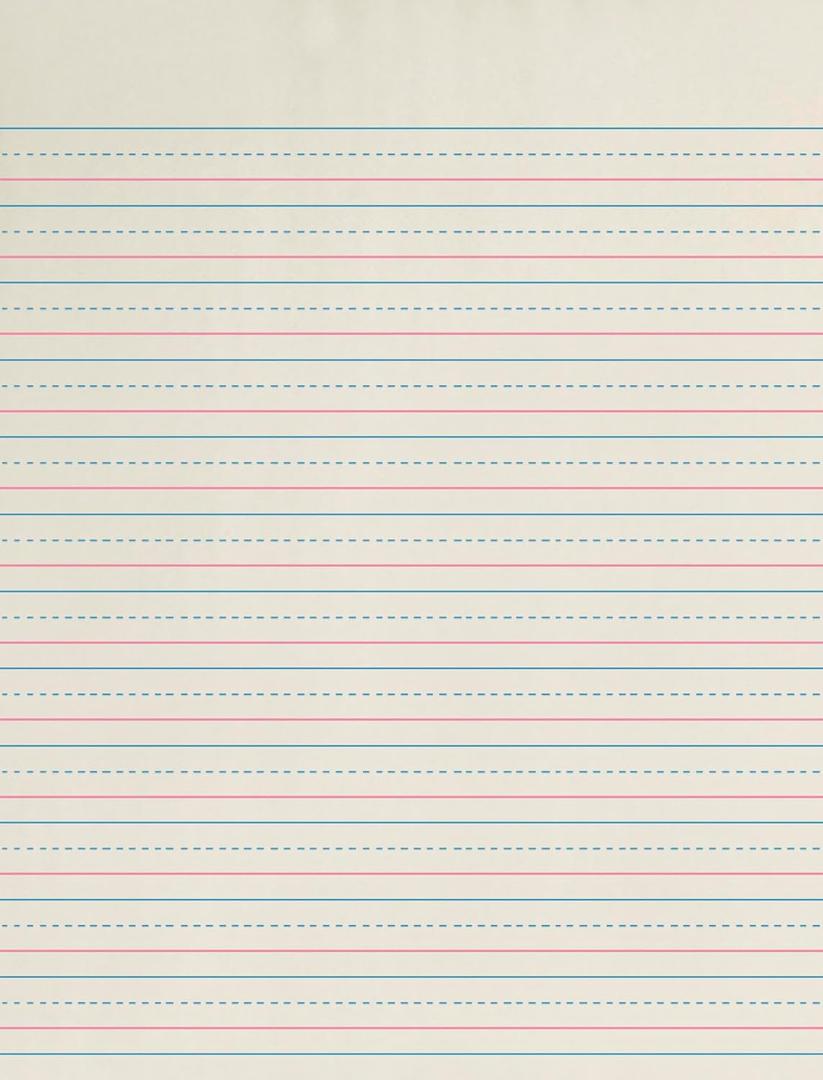 School Smart Zaner-Bloser Writing Paper, Handwriting Practice Lined Paper, Grade 3 Learning, 1/2 Inch Rule, 8 x 10-1/2 Inches, 500 Sheets