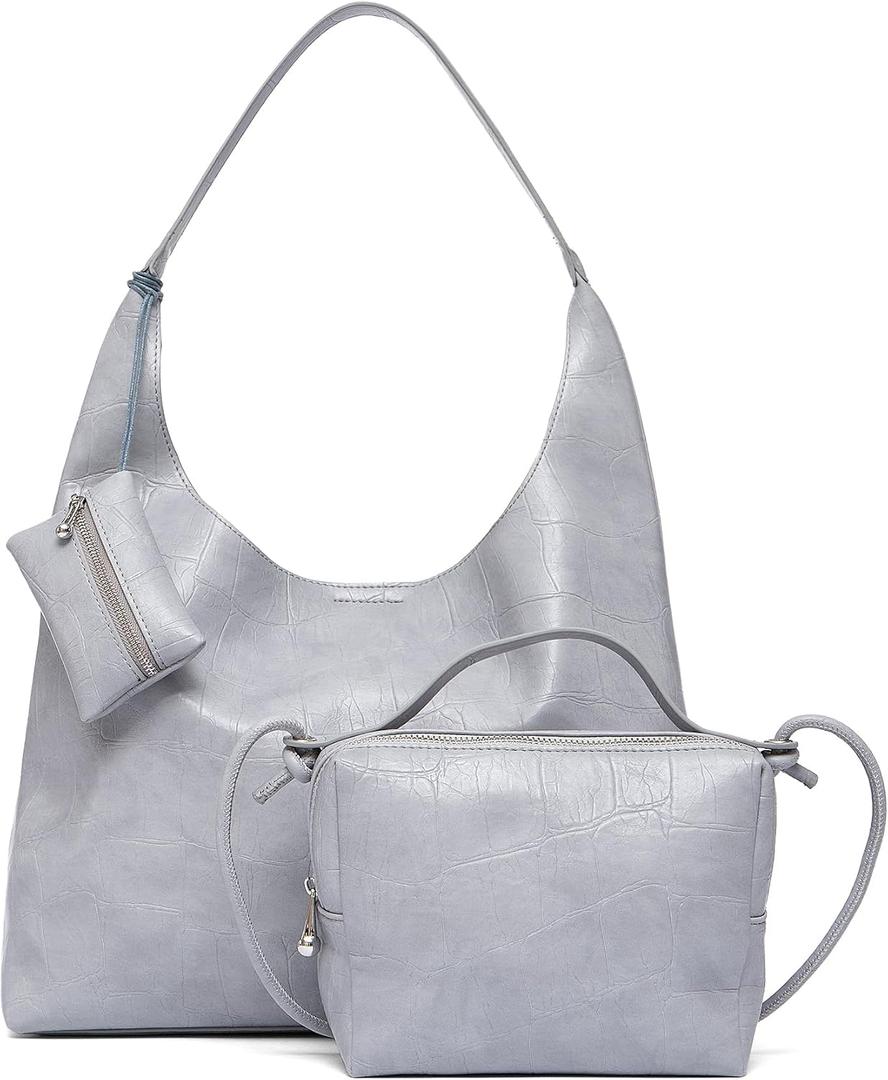 NEWBELLA Small Shoulder Bags for Women - Trendy Underarm Purse & Crossbody Handbag for Daily Commute & Evening