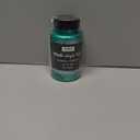 Nicpro Metallic Emerald Green Acrylic Paint, 8.45oz/250ml Large Pearlescent Acrylic Paint, Non Toxic, Non Fading Craft Paints for Metal, Wood, Clay, Fabric, Canvas, Ceramic, Furniture, Handcrafts