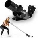 EVERSTRONG T Bar Row Attachment with V Bar Attachment Landmine Handle - 360 Swivel Landmine Attachment for Barbell for Full-Body Workout in Home Gym - Small Spaces - Deadlifts Squats Landmine Stand