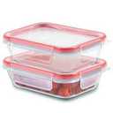 Pyrex 2 Pack Glass Storage Containers With Lid
