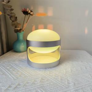 Italy Classical Columbo Desk Lamp Big Battery Powered Aluminum Alloy Oxidation Holder Plastic LED Table Lamp