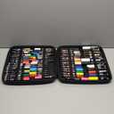 Posca Exclusive Acrylic Paint Markers Gift Set of 62 with Case, Great for Kids and Adults, For Coloring Decorations, Canvas, Glass or Wood, Includes 350, 1MR, 1M, 3M, 5M, 7M, 8K, & 17K